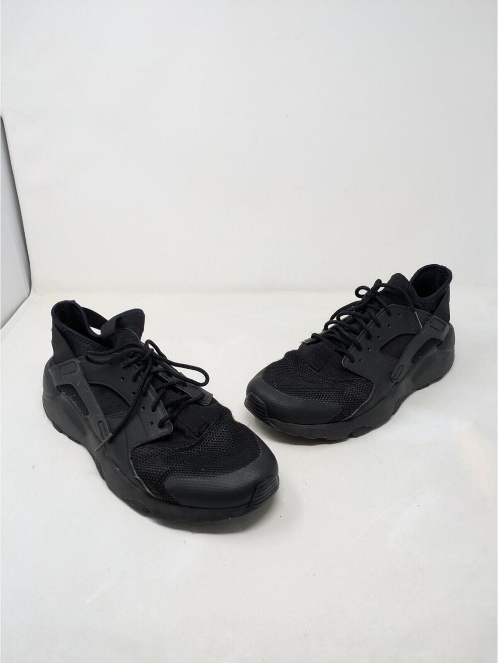 Nike Air Huarache Ultra Shoes Mens 10.5 Triple Black  Sneakers 819685-002